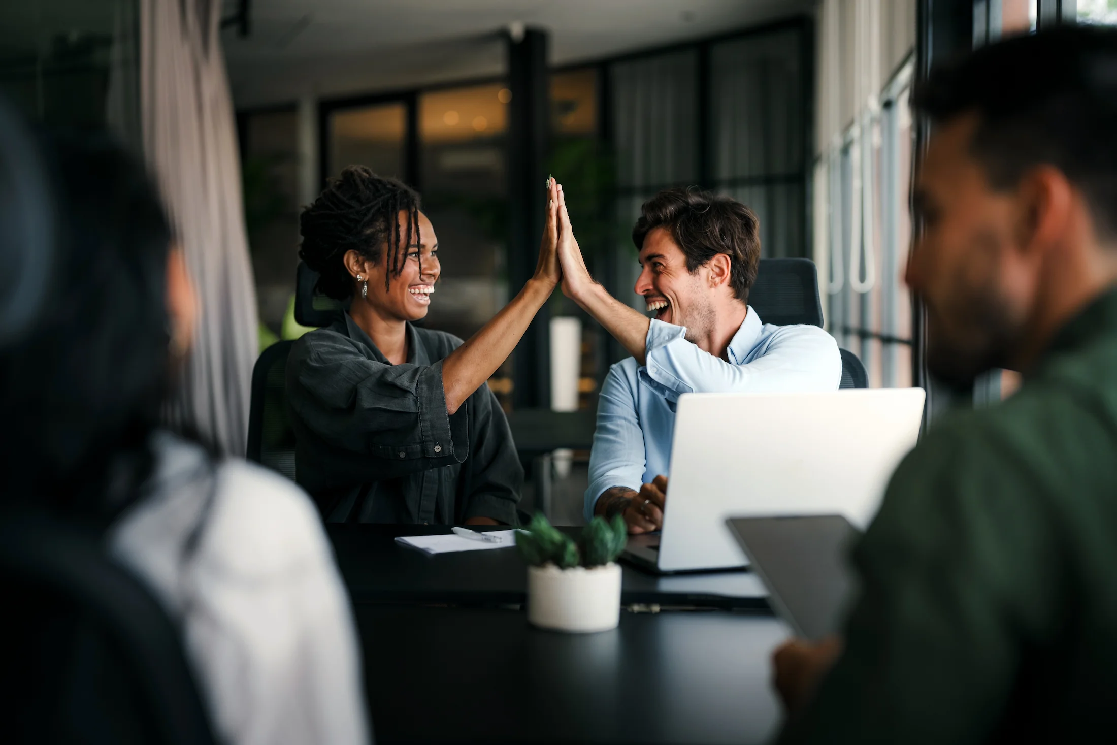 Team collaboration background